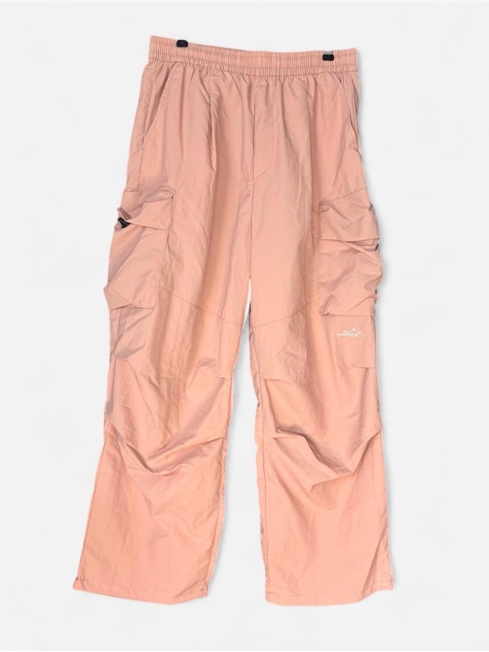 Women's Dusty Pink Cargo Track Pants